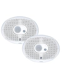 Dual dms369 15,2 x 9 Inch 200 Watt Altavoces 3 Vías Marino (1 par), 3 maneras, estuche