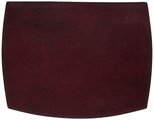 Dacasso Leather Mouse Pad, Burgundy