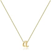 Memorjew 925 Sterling Silver Initial Necklace for Women s, Dainty Hypoallergenic Cursive Initial Necklace for Women s Jewelry Gifts