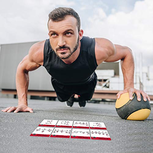 Medicine Ball Exercise Cards, Set of 62 - for a High Intensity Home or Gym Workout :: 50 Exercises f - //medicalbooks.filipinodoctors.org