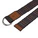 Ziloda Unique 8ft D-Ring Buckle Yoga Strap - Super Strong - For Stretching & Flexibility - Especially Suitable for Yoga/ Pilates Beginners - Best gift for yogi - Free Ebook