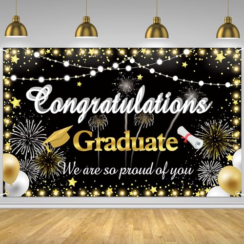 GCKAROTO Congrats Grad Banner