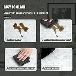 KASARO Peel and Stick Backsplash Shell
