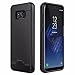 Samsung Galaxy S8 Plus Case, EasyAcc Shockproof Dual Layer Protection Hybrid Cover with Kickstand and Card Slot Holder for Samsung Galaxy S8 Plus 6.2'' - Black