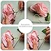YILIYAJIA Fake Flowers Spring Garlands Rose Garlands Artificial Silk Flower Rose Vines Hanging Rose Ivy Plants for Wedding Home Office Arch Arrangements Decoration 4PCS(28.14 FT)(Pink)