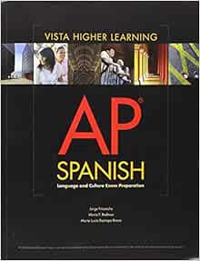 Amazon Com Ap Spanish Language And Culture Exam Preparation Student Edition 9781618572257 Frisancho Books