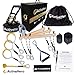 Backyard Ninja Course for Kids - 56' Slackline to Fit Most Trees - Monkey Bar Gymnastic Obstacle - 8 Warrior Attachments - 3 in 1 Deal - Bonus Handle, Ratchet Cover + American Portable Bag Included