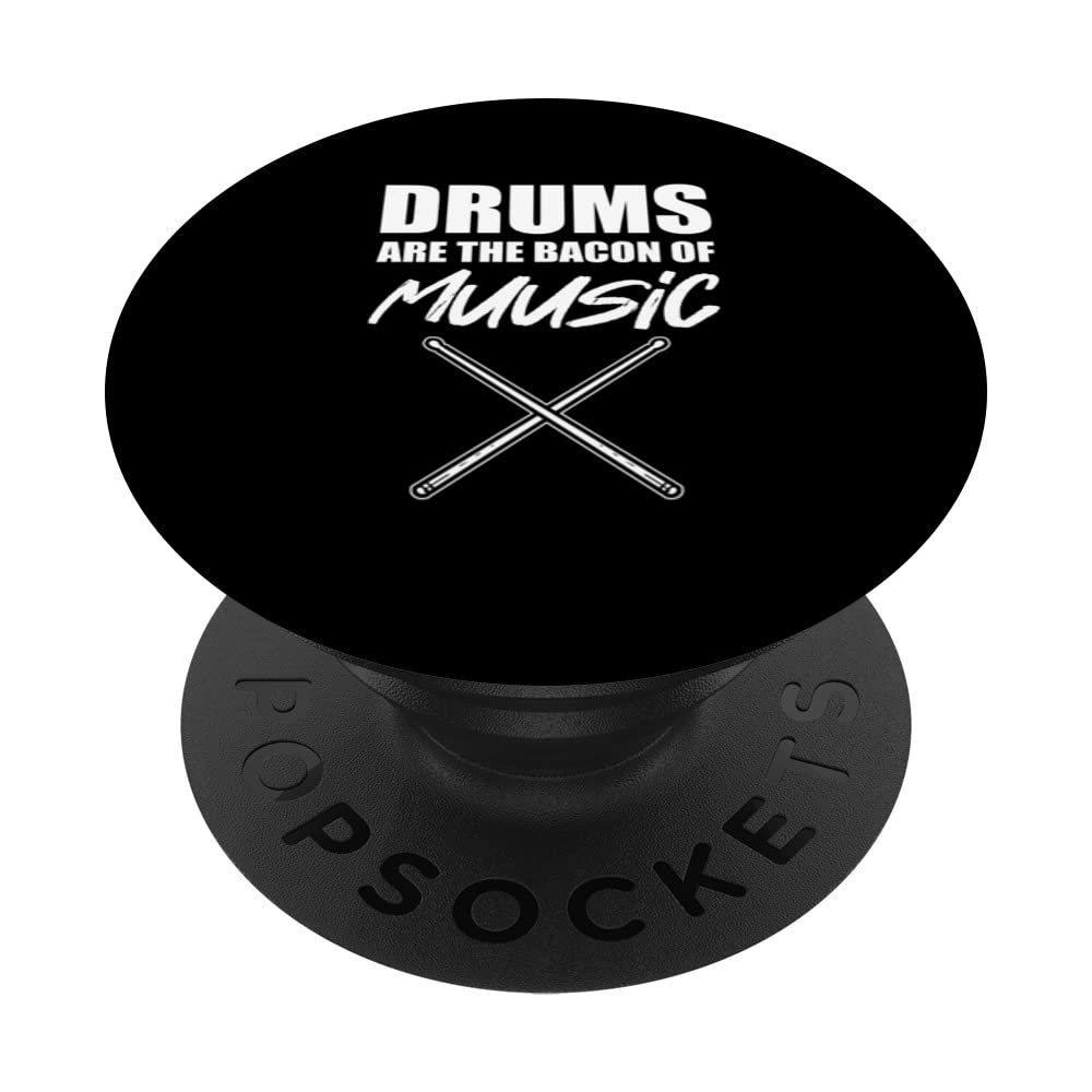 Bacon of Music Instrumentalist PopSockets Swappable PopGrip