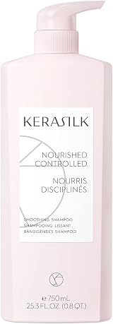 Kerasilk Smoothing Shampoo 750ml Frizzy Hair Anti-Frizz Vegan Sulphate-Free