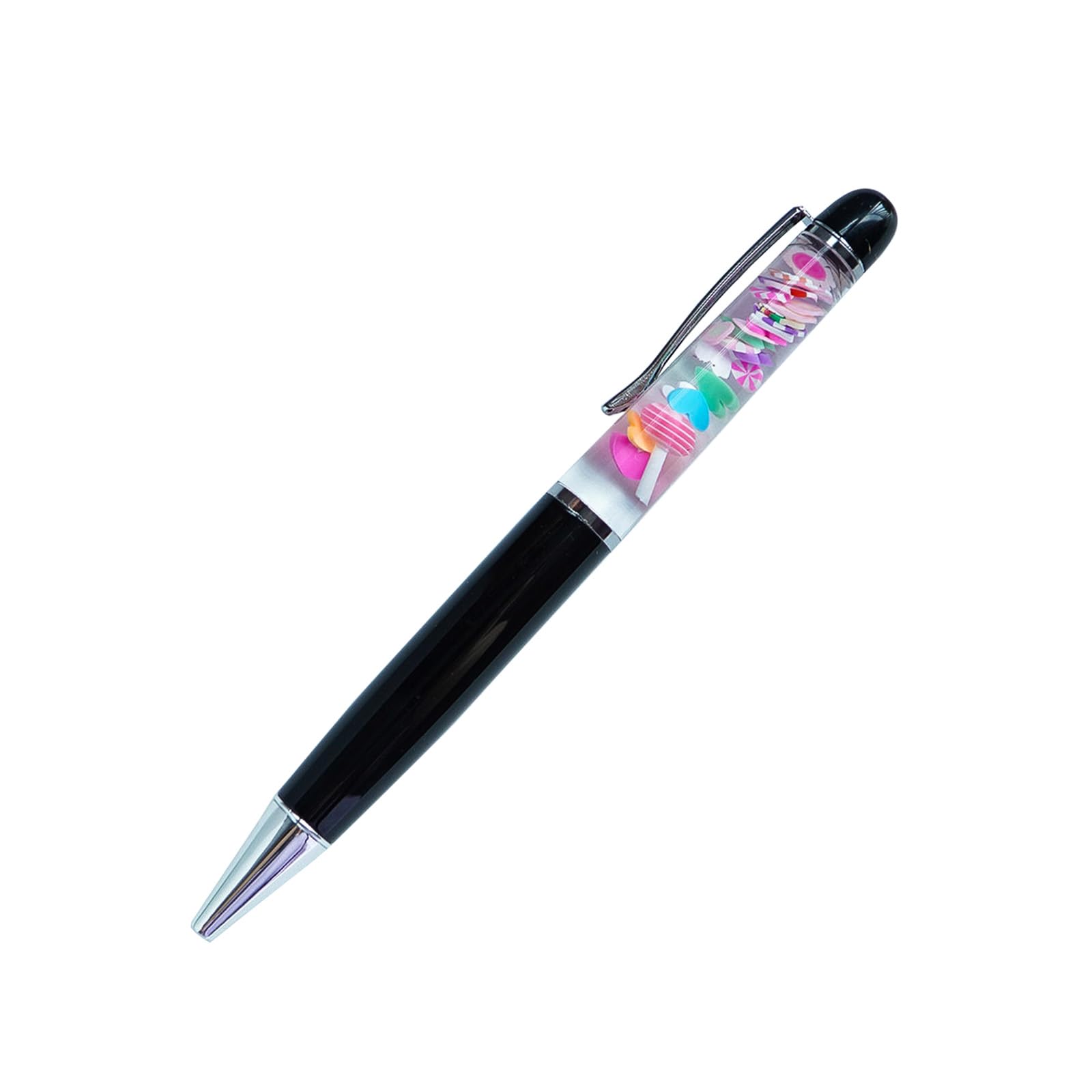 Sikyby Lollypop Funny Pens Cute Floater Floating Liquid Writing Journaling Office Pen Unique Gift For Women Men Kids Girl Boy