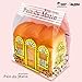 ibloom Pain du Matin Realistic Bread Loaf Slow Rising Jumbo Squishy Toy (Fraise, Strawberry Scented, 6.7 Inch) [Party Favors, Stress Balls, Birthday Gifts, Pretend Play for Kids, Girls, Boys, Adults]