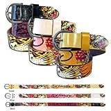 Ed Hardy Girls Tigerlily Leather Belt