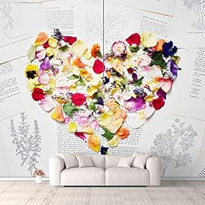 Wall Murals for Bedroom Beautiful Vintage Pictures Collection Collage Removable Wallpaper Peel and Stick Wall Stickers - 66x96 inches