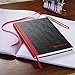 Black n' Red Hardcover Executive Notebook, 11.75 x 8.25 Inches, Black, 96 sheets/192 pages, 3 Pack