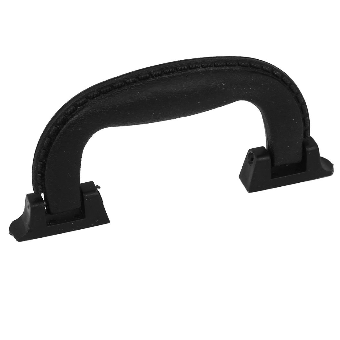 Sourcingmap 120mm Long Plastic Luggage Part Suitcase Side Carrying Pull Handle Black