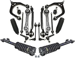 18 Pc Complete Suspension Kit Front Lower (Rear) Control Arms, Lower Front  Straight Arms Left & Right Side, Sway Bars End Links Left & Right Side