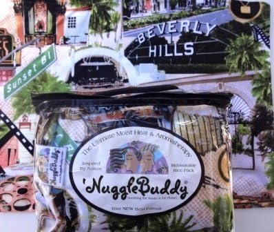 'NUGGLEBUDDY New! Microwavable Moist Heat & Aromatherapy Organic Rice Pack-Cold Pack for Vintage Glamour Lovers! Fun "VINTAGE HOLLYWOOD" Fabric with SWEET LAVENDER Aromatherapy. Find Many More 'NuggleBuddy Choices by Searching NUGGLEBUDDY under "All Departments." Soothing the Souls of the Planet...