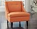 Ashley Furniture Signature Design - Clarinda Accent Chair - Wingback - Modern - Orange