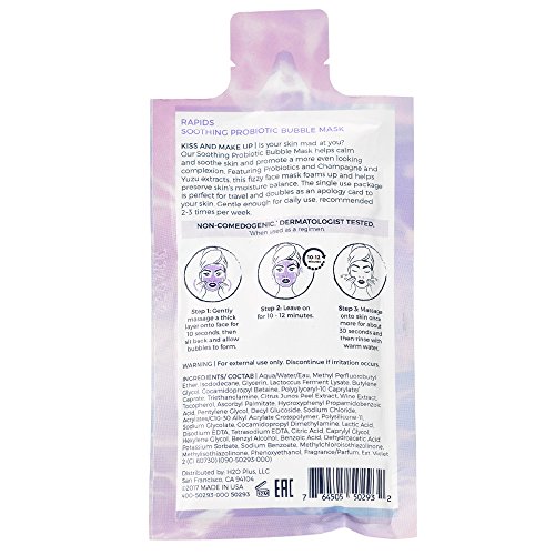 Soothing Bubble Face Mask | H2O+ Skin Care | Luxury Beauty | Rapids Collection 2 Soothing Bubble Face Mask | H2O+ Skin Care | Luxury Beauty | Rapids Collection