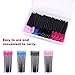 Ohuhu 300 PCS Eye Lash Brushes, Disposable Mascara Makeup Eyebrow Eyelash Wands Brush Applicator with Storage Box