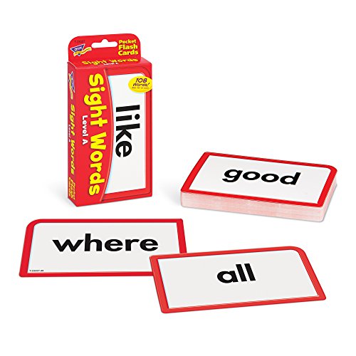 Sight Words Level A Pocket Flash Cards