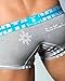 Croota Mens Underwear, Low-Rise Boxer Brief, Satin Accented Waistband, NE01M