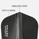Harrows Retina Dart Flights 5 Sets 100 Micron Premium Black view 2