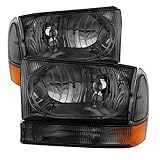 Xtune HD-JH-FF25099-AM-SM Ford Superduty Headlight