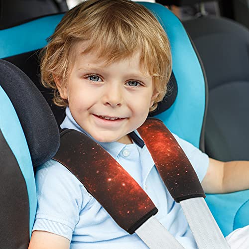4 Pieces Seat Belt Cover for Kids Soft Car Shoulder Strap Pad Safety Belt Cushion Car Seat Belt