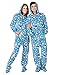 Footed Pajamas Winter Wonderland Adult Hoodie One Piece