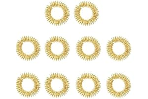 Finger Massage Rings Sensory Hand Acupressure Massage Rings Body Stress Reducer en Attractive