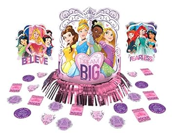 Amscan Disney Princess Dream Big Birthday Party Table Decorating