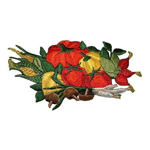 ID 1246 Fall Harvest Assortment Patch Autumn Produce Embroidered Iron On Applique