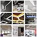 Lagute LEDGo Linkable LED Light System | Create Your Own DIY Custom Light Fixtures | Perfect for Office, Basement, Photo Studio, Closet, and More! | [ Y ] Tube 15W Daylight 5000K Cool White