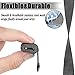 Maledan Metal Bands Compatible with Fitbit Ionic, Stainless Steel Milanese Loop Replacement Accessories Bracelet Strap with Magnet Closure for Fitbit Ionic Smart Watch, Black, Small