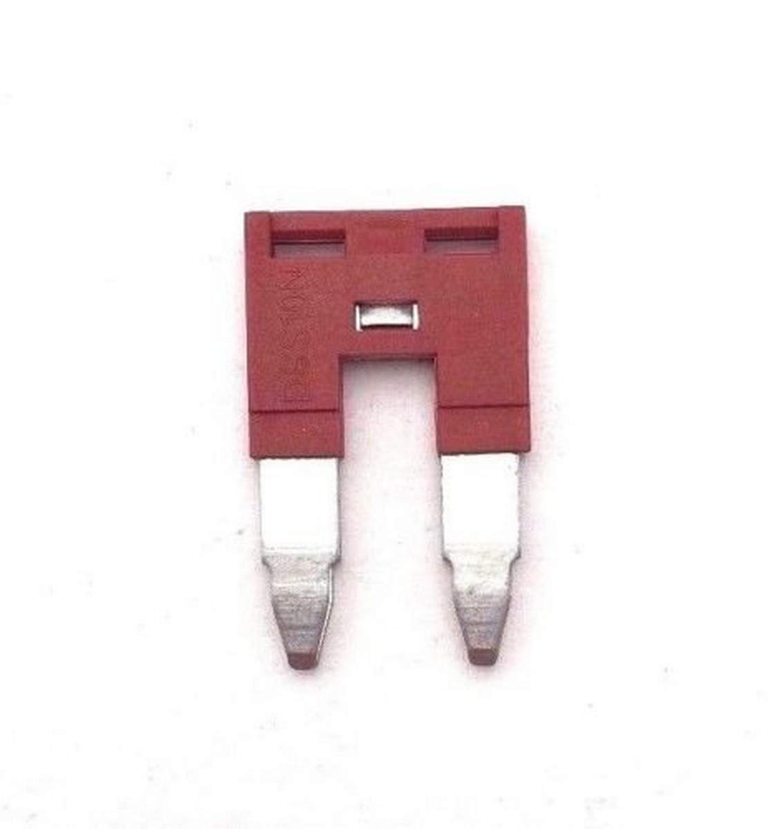 Dinkle DSS10N-02P DIN Rail Terminal Block Press-Fit Jumper DK10N Two Pole, Pack of 50