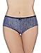 3 Pack Assorted Blue Mixed Color Cotton Brief Menstrual Period Panty, Light Incontinence Panty, Absorbent Cotton Panty (Medium)