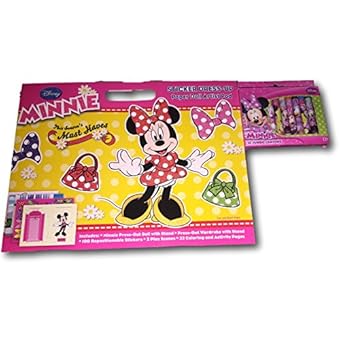 minnie mouse paper dolls