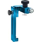POWERTEC 1" to 3-1/2" Adjustable Flip Stop, Patent Pending Curved-Based T Track Stop for Miter Saw, Table Saw, Drill Press, Router Table, Miter Gauge, T Track Accessories for Woodworking (72043)