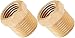 Vixen Horns 3/8" NPT Male to 1/4" NPT Female Brass Thread Reducer Fitting for Train/Air Horn Tanks - Bundle of Two Fittings VXA3814-2