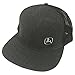 John Deere Brand Charcoal High Profile w/Suiting Fabric Snapback Hat- 13080463CH