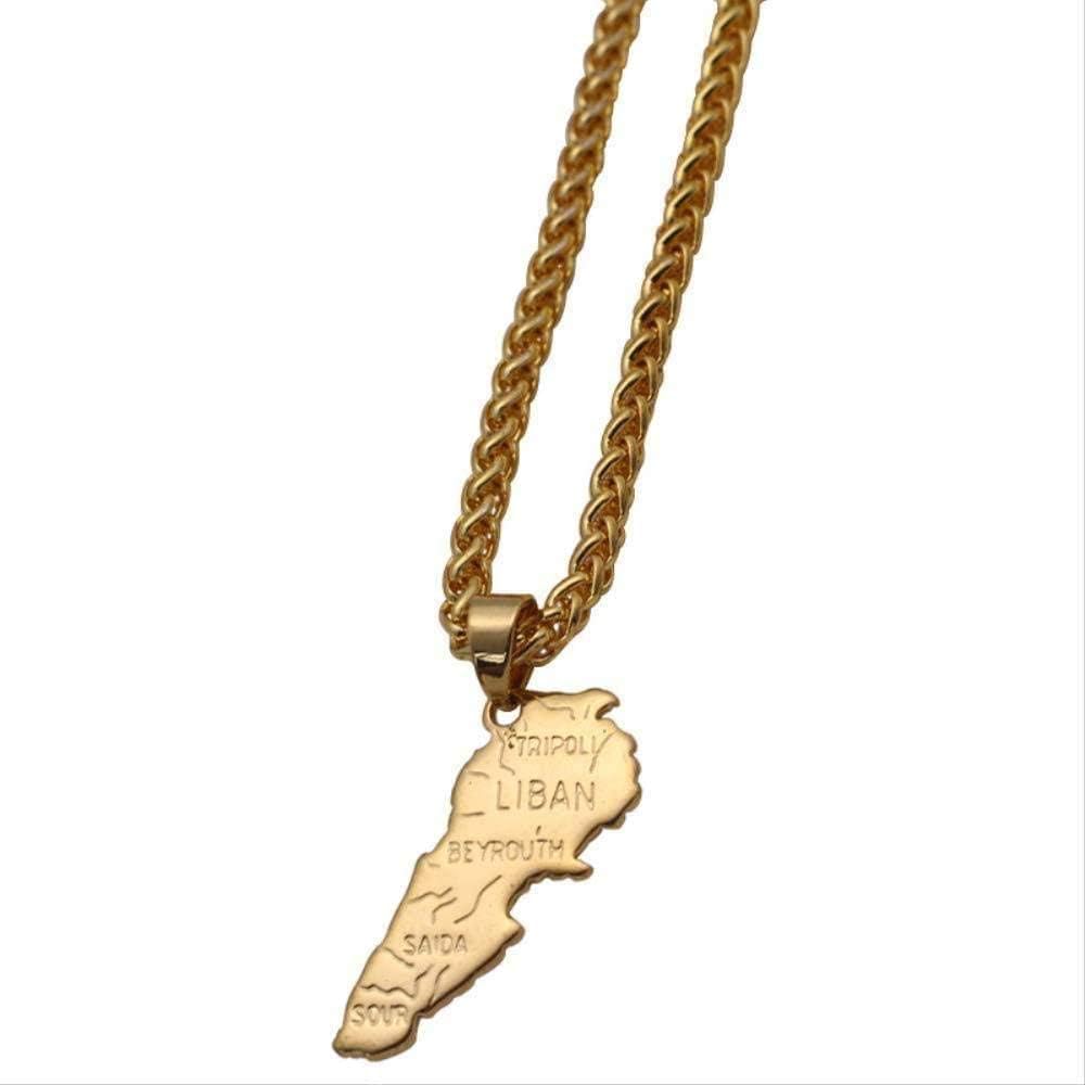 quanjiafu Necklace Necklaces Lebanon Stainless Steel Pendant Necklace