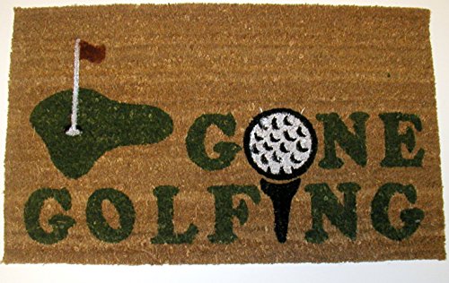 G141 Gone Golfing Doormat