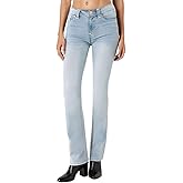 True Religion Womens Billie Mid Rise Straight Leg Jeans, Jeans for Women, Womens Fashion