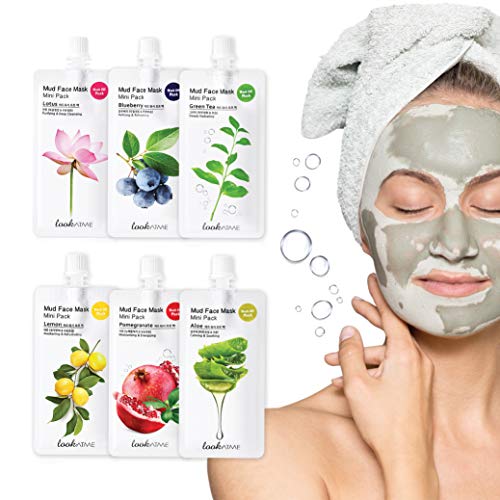 Look At Me Korean Skin Care Purifying Mud Face Mask Mini Pack | Mini Beauty 2 Pack | Lemon - //coolthings.us
