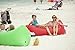 The Official Pouch Couch As Seen On TV Inflatable Air Lounger, Red