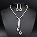 Women's Wedding Jewellery Sets Fashion Bride Earrings & Necklace