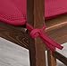 Ellington Home Non Slip Memory Foam Seat Cushion Chair Pads With Ties - 17