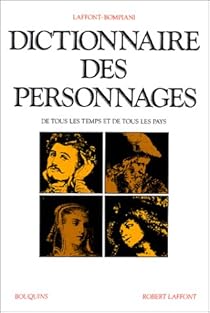 couverture de : Dictionnaire des Personnages