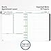 Day-Timer 2020 Daily Planner Refill, 8-1/2